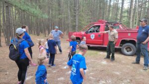 Another Cub Scout adventure. This time, we went out to a Forest watch tower and learned about how the New Jersey state forest service watches out and responds to forest fires.