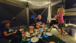 Dinner in the octopus!