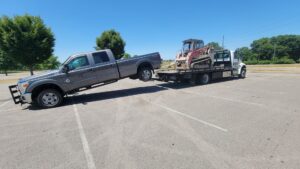 Another challenge! Builds character! We were driving to the mall to go shopping when the truck threw a bunch of codes and went into immediate stop mode. One of the Exhaust Gas Temperature sensors failed and indicated a overtemp condition. We were very fortunate for a nice lady stopped by and picked up Meagan and the kids and took them back to the camp ground. I stayed with the truck and got it towed to a local dealer to get repaired. Fortunately, we were able to get back on the road with only a few hours delay to our schedule. The kids didn't mind all that much - They got to spend the next few days at the water park. 