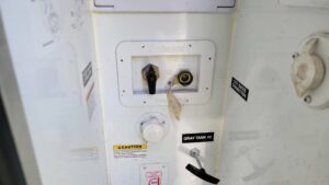 Maintenance time in Florida. After we got to FL, it was time for maintenance. Our water valve failed. I ordered a replacement valve ahead and replaced the valve. It made for a few days of annoyance where we could not have the water on all the time, as it would fill the onboard tank continuously. 