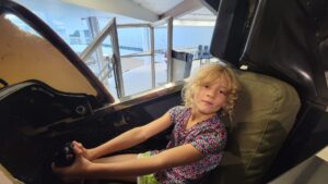 Arya is headed off to the wild blue!