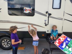 Time to update the map! Adding Texas and Louisiana stickers. 