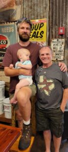 Garrett is unsure about the short guy (Paul) is next to us. 