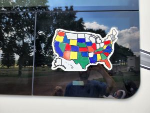 Updated map through South Dakota!