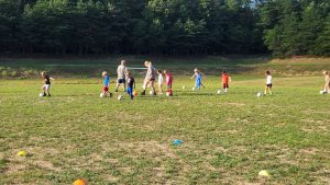 No rest for the weary! - Once we got back fall Soccer season started up. 