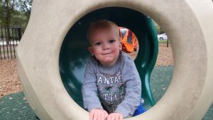 Garrett at the Clarke Park in Orange Park, FL. 