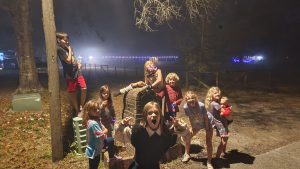 New Year's Eve party with all of the kids!